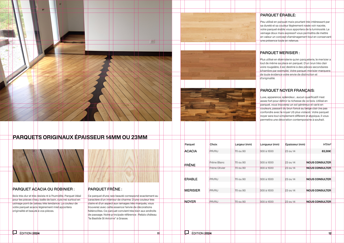 catalogue avant